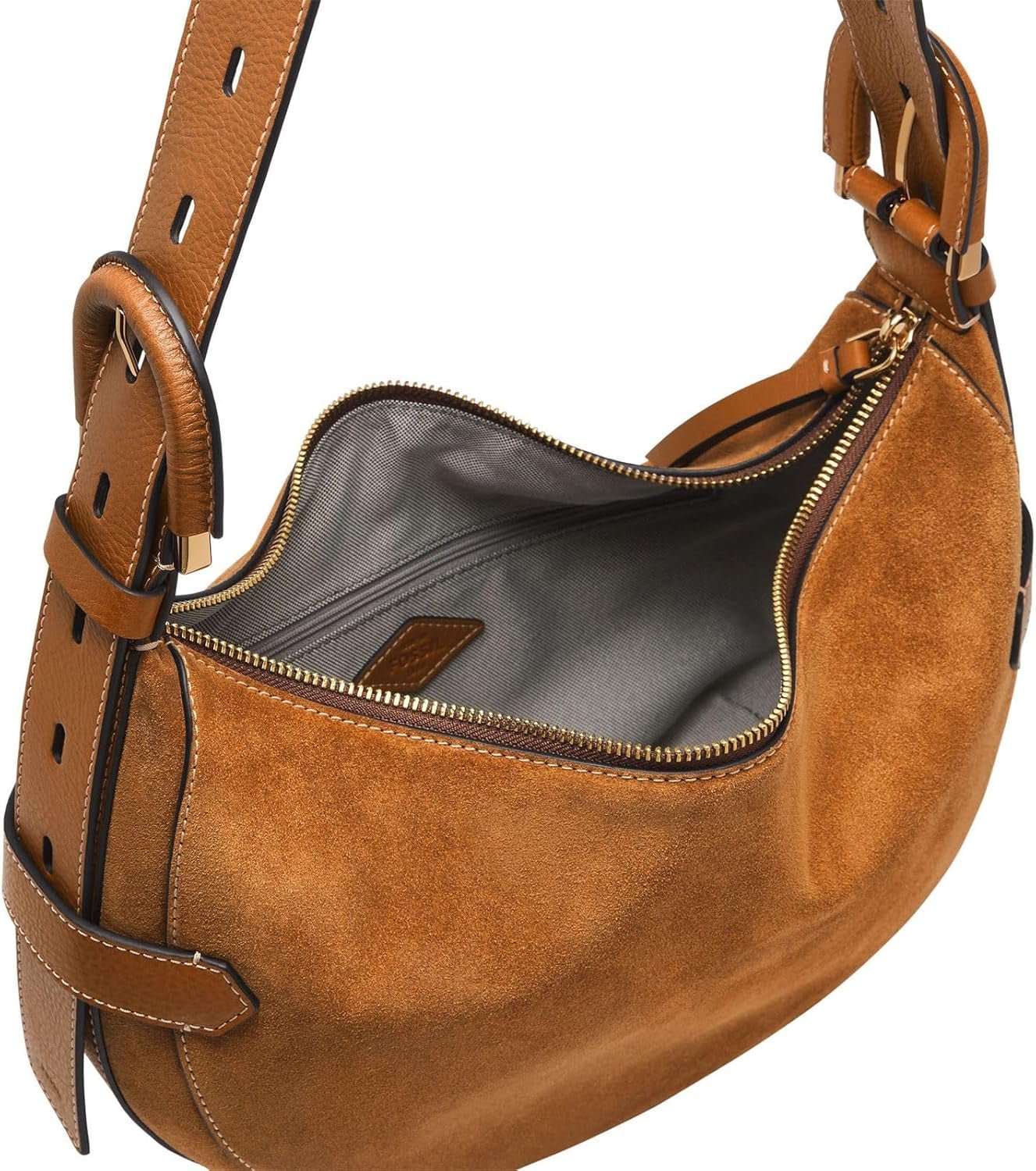 Dámská taška Fossil Harwell, Italská hobo hovězí kůže, D: 30,5 cm, Š: 8,9 cm, V: 20,3 cm, ZB1919216 Dámské tašky Naty Shop
