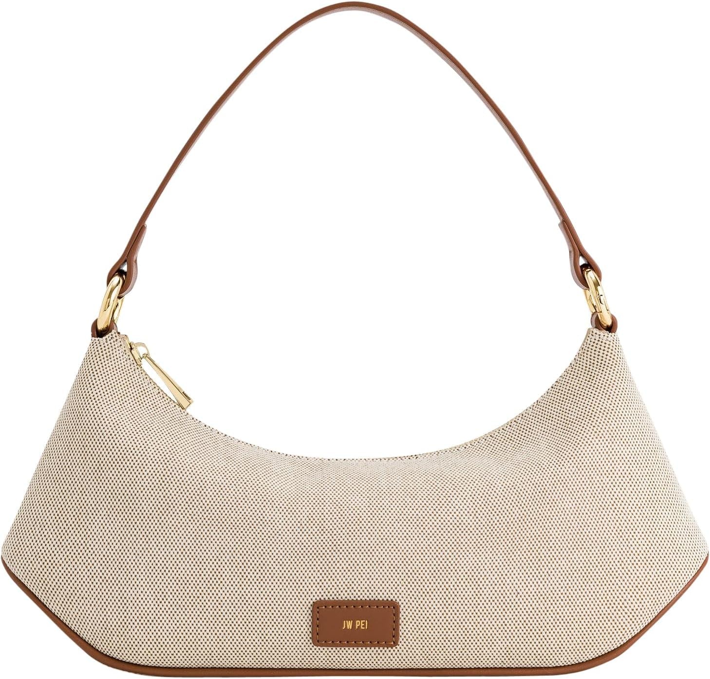 Dámská taška přes rameno JW PEI Lily Bags Women Naty Shop Hnědá plátno