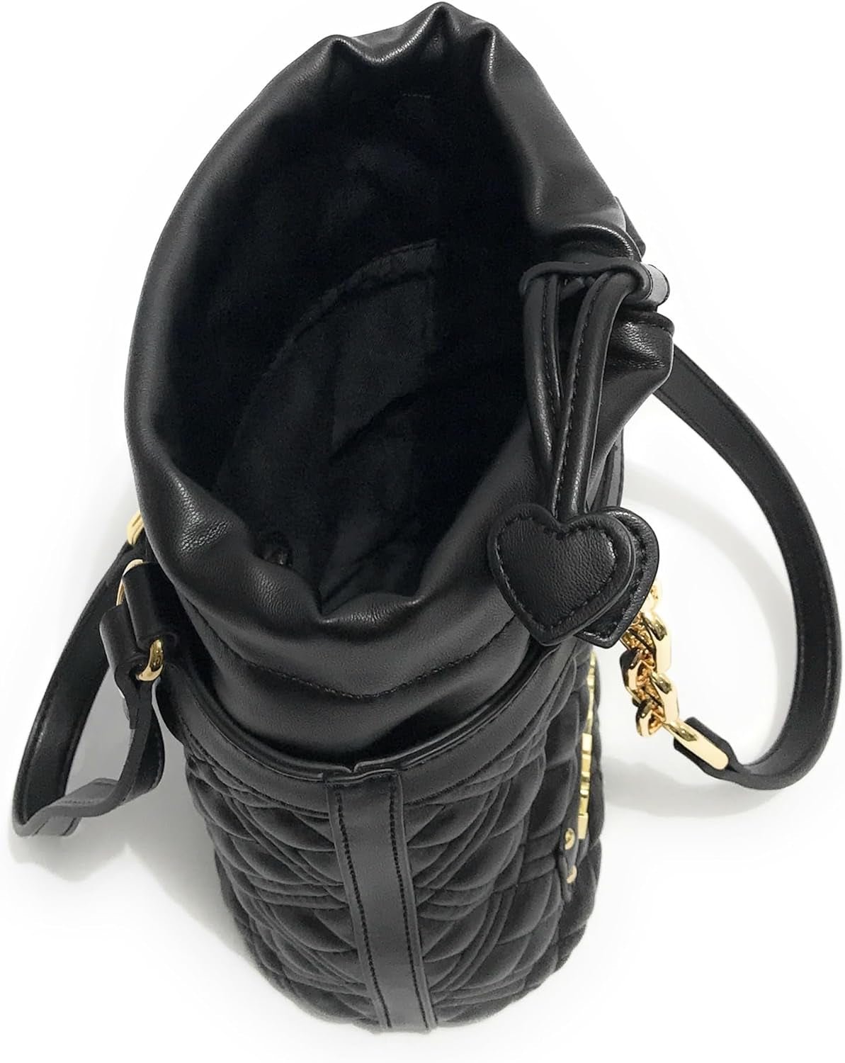 Dámská taška přes rameno Love Moschino, černé dámské tašky Naty Shop