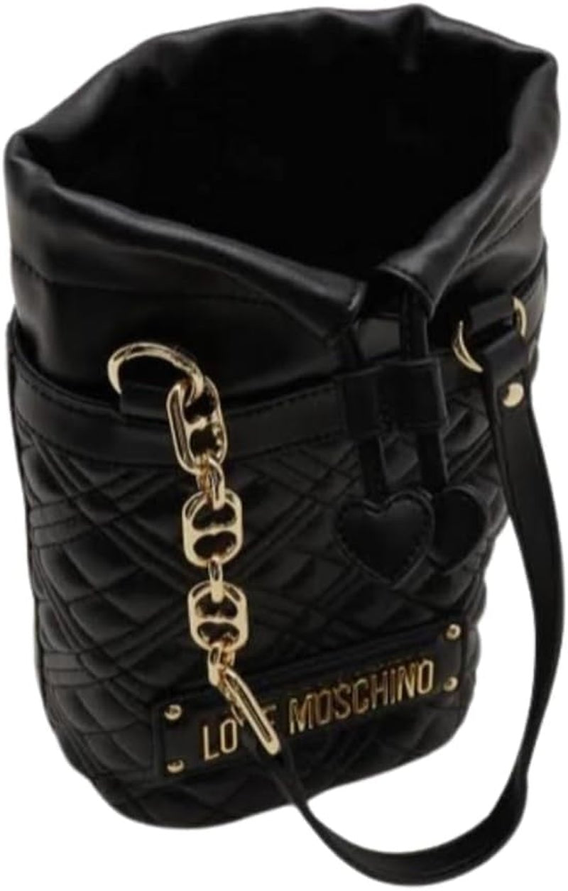 Dámská taška přes rameno Love Moschino, černé dámské tašky Naty Shop