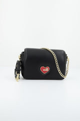 Dámská taška přes rameno Love Moschino, černé dámské tašky Naty Shop