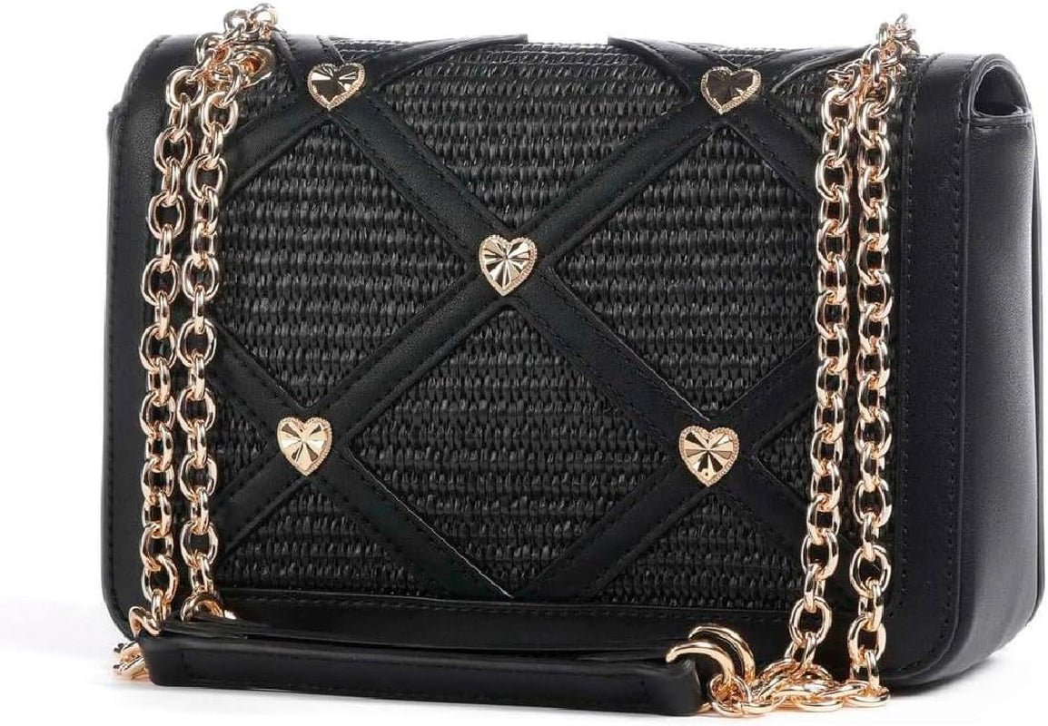 Dámská taška přes rameno Love Moschino, Černá taška přes rameno, Černé dámské tašky Naty Shop