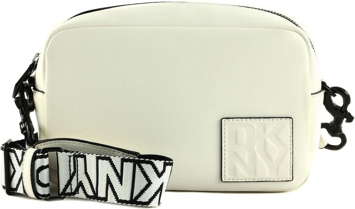 Dámská taška na fotoaparát DKNY pro každodenní použití Dámské tašky Naty Shop Optical White/ Black