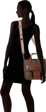 Dámská kabelka DKNY Zyon Messenger, mocha/karamelová, dámské tašky jedné velikosti Naty Shop
