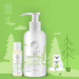 Sprchový gel - Šampon bez zápachu Corps et Cheveux certifié BIO 250 ml Děti - Koupel a péče o pleť Naty Shop