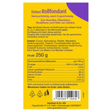 Günthart BackDecor 250g červený fondán, bez palmového oleje, odolný proti roztržení na potahování dortů a pečiva, vhodný na modelování, balení 2 ks (1 x 250 g) Sugarpaste Naty Shop