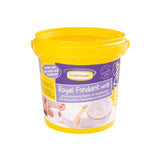 Günthart BackDecor 800g bílý fondán Bílá dekorativní tabulka na potahování, polevu nebo modelování, bez palmového oleje, připravená k použití a snadná práce s cukrovou pastou Naty Shop Výchozí název