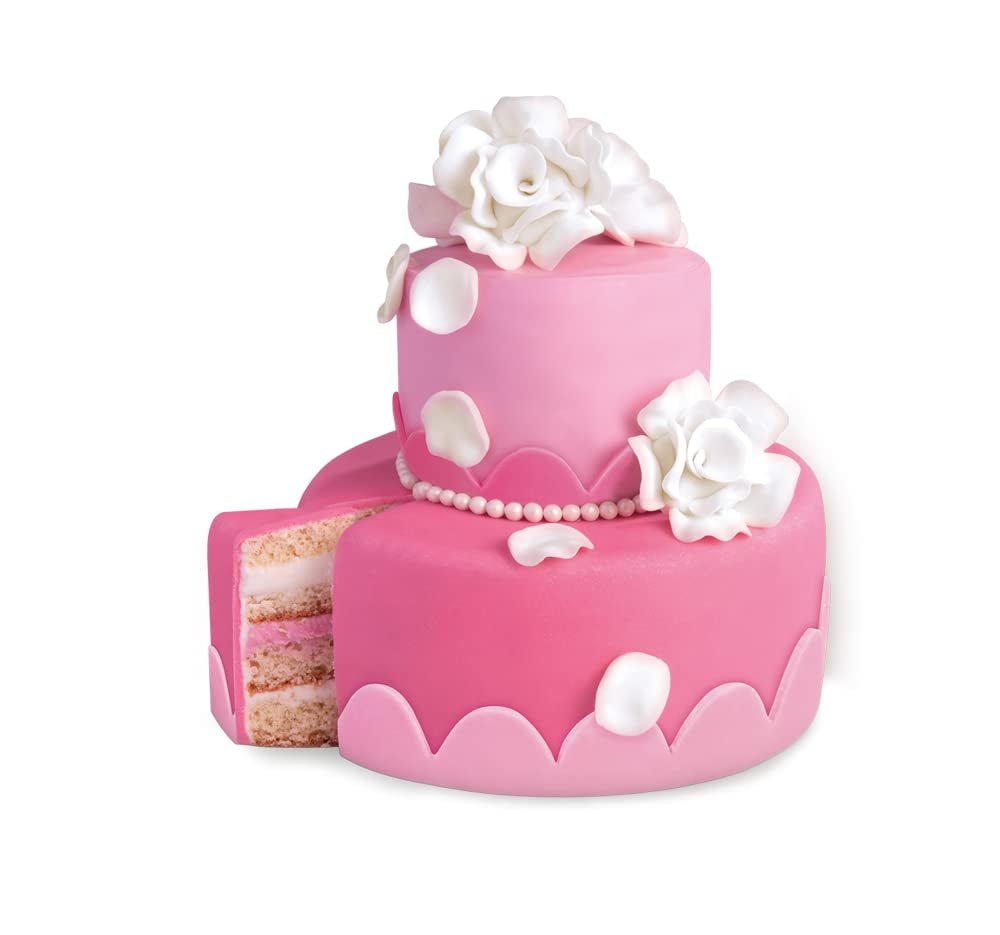Günthart BackDecor fondant růžový | špičková kvalita | připraveno k použití | bez palmového oleje | odolný proti roztržení | pro potahování dortů a pečiva | vhodné pro modelování | balení 2 ks (1 x 250 g) cukrové pasty Naty Shop
