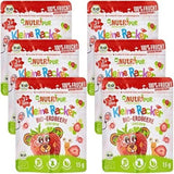 Organické ovocné přesnídávky pro děti: 6x15g bio lyofilizované jahody - Lyofilizované ovoce - Sušené ovoce - Malí darebáci z NutriPur Dehydrované produkty Naty Shop Výchozí název