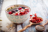 Howa Premium Goji Berries 1 KG suché - neupravené, přírodní - superpotravina z Asie - ideální na vaření, pečení nebo jako zdravá svačina - Goji bobule 1000 g Dehydrované produkty Naty Shop
