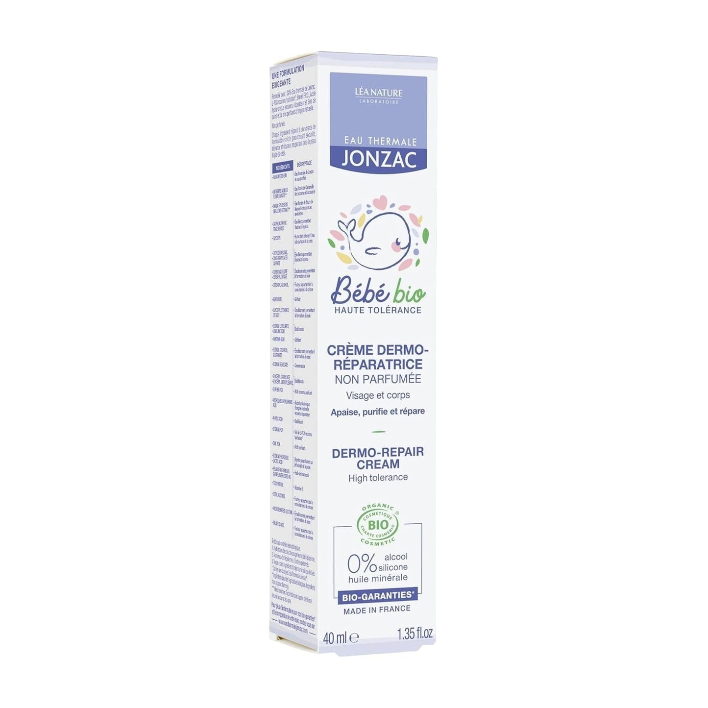 Jonzac Dětský krém Cara 40ml Děti - Koupel a péče o pleť Naty Shop