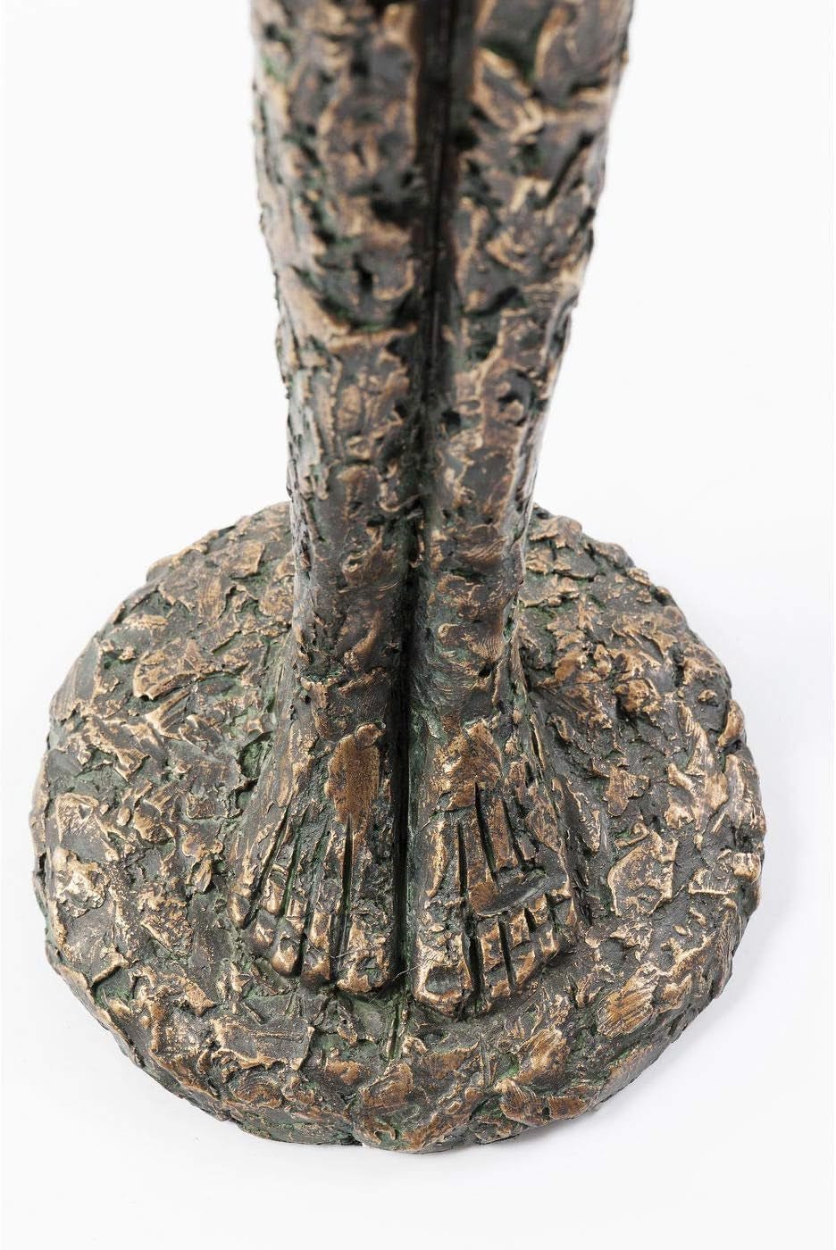 Kare Design Dekorativní předmět Umění Lady Bronz Dekorativní figurka Pryskyřice Starožitný vzhled Socha Dekor Umělecký předmět Doplňky 78x13,5x13,5cm Sošky a plastiky Naty Shop