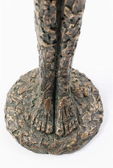 Kare Design Dekorativní předmět Umění Lady Bronz Dekorativní figurka Pryskyřice Starožitný vzhled Socha Dekor Umělecký předmět Doplňky 78x13,5x13,5cm Sošky a plastiky Naty Shop