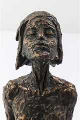 Kare Design Dekorativní předmět Umění Lady Bronz Dekorativní figurka Pryskyřice Starožitný vzhled Socha Dekor Umělecký předmět Doplňky 78x13,5x13,5cm Sošky a plastiky Naty Shop