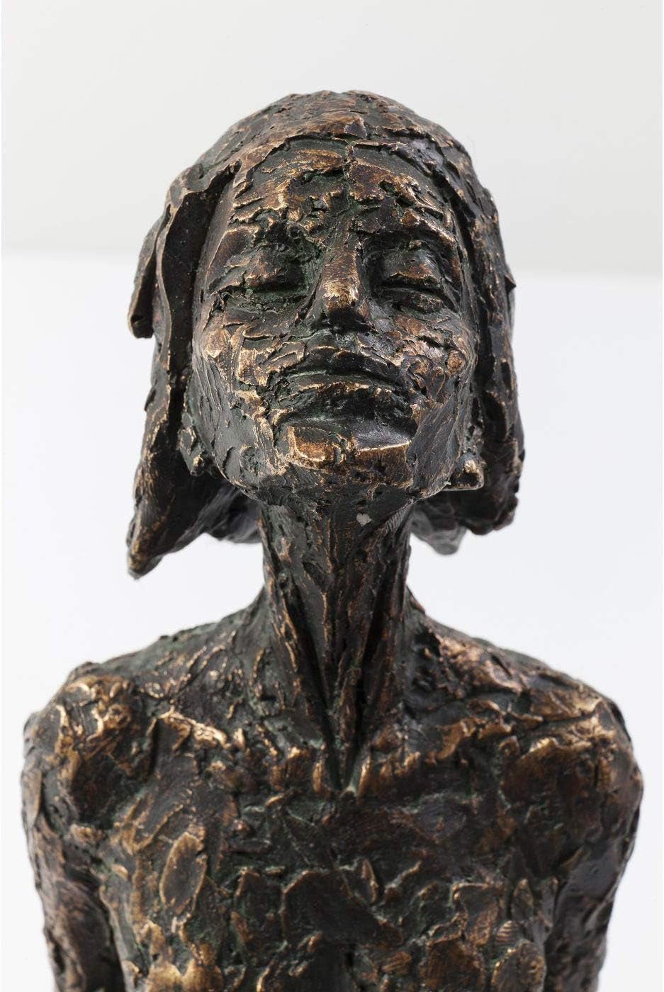 Kare Design Dekorativní předmět Umění Lady Bronz Dekorativní figurka Pryskyřice Starožitný vzhled Socha Dekor Umělecký předmět Doplňky 78x13,5x13,5cm Sošky a plastiky Naty Shop