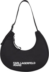 KARL LAGERFELD JEANS Essential Nylon Moon Bag pro ženy Tašky Dámské Naty Shop Černá