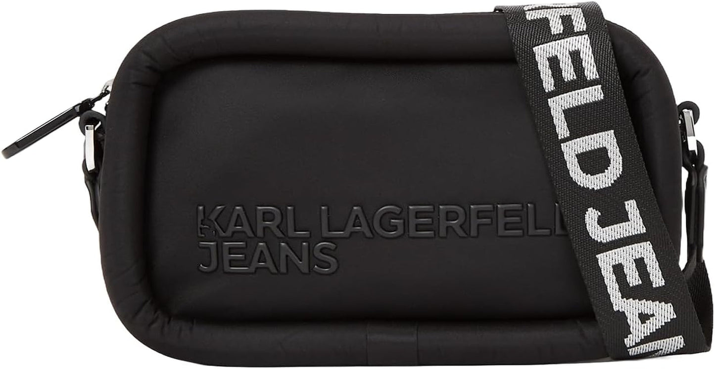 KARL LAGERFELD JEANS Puffy Camera Bag Crossbody Kabelky Dámské Naty Shop Black