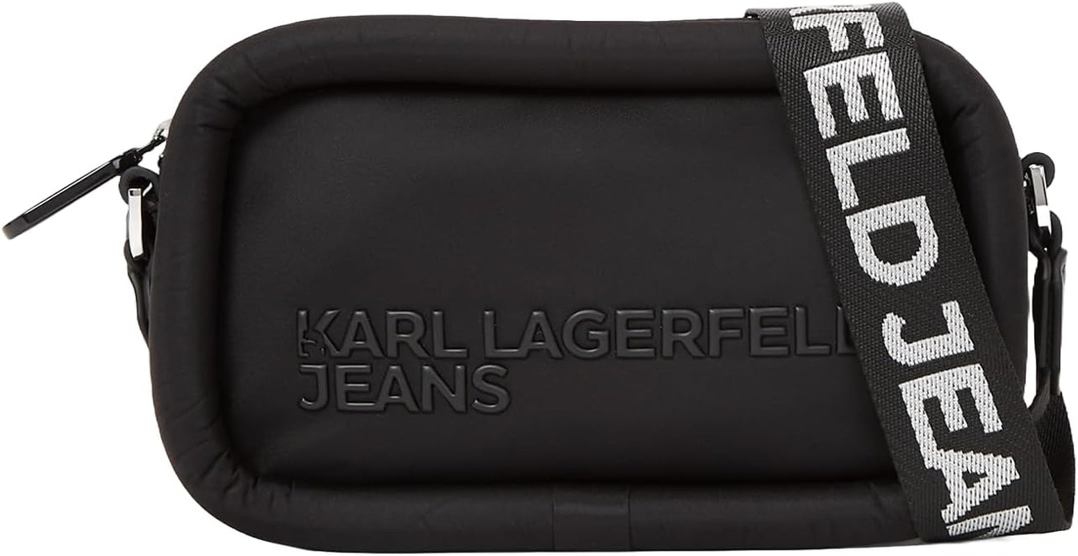 KARL LAGERFELD JEANS Puffy Camera Bag Crossbody Kabelky Dámské Naty Shop Black