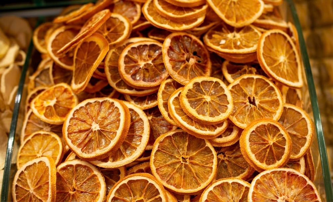 Knabberkraft Sušené plátky pomeranče 100g - Svačina a přírodní příchuť | Perfektní pro čaj, dezerty, dekorace a další | Bohaté na vitamín C a bez přísad Dehydrované produkty Naty Shop
