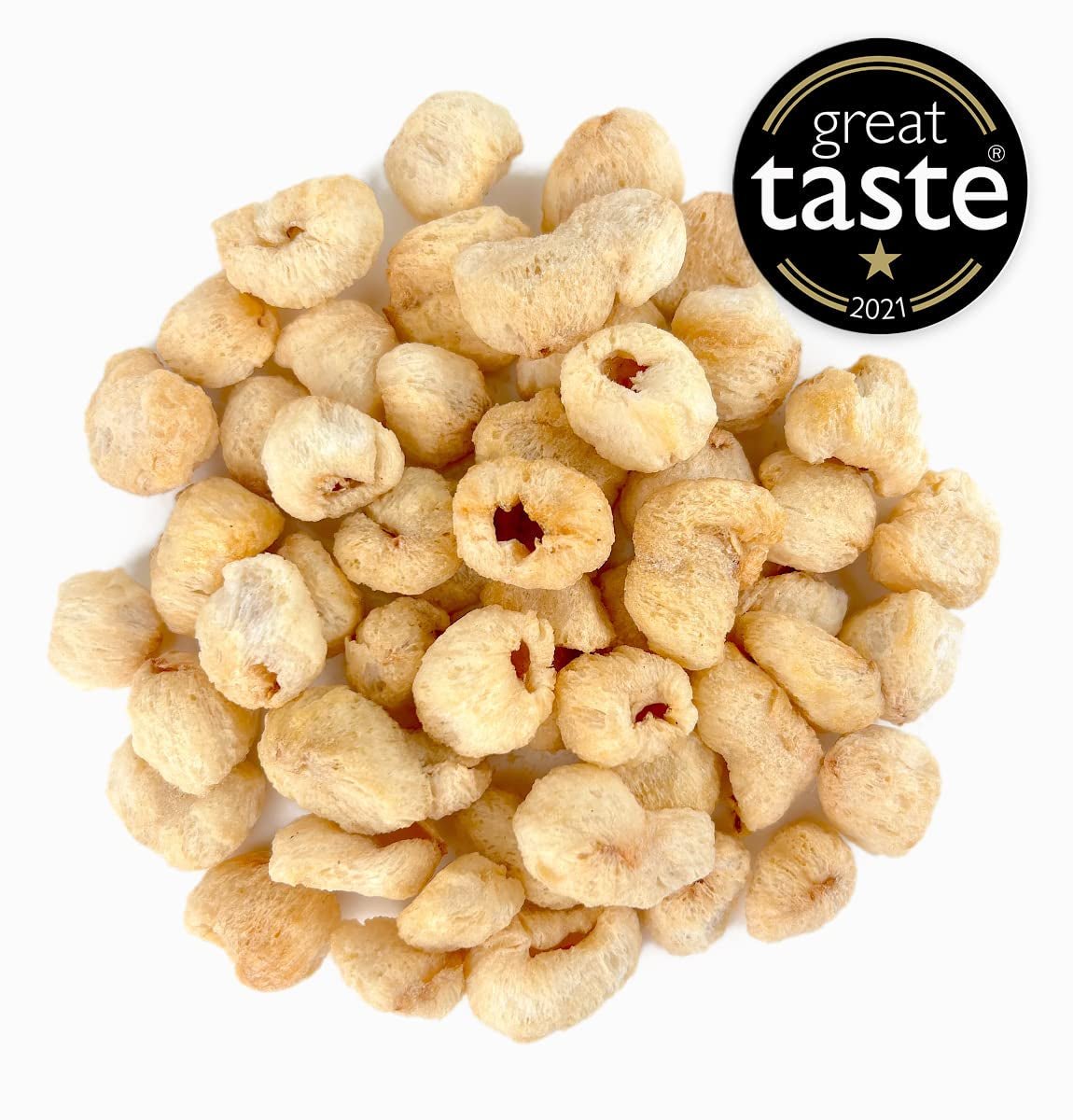 Sušené liči BRIX | Přírodní liči, sušené 95 g | Cena Great Taste Award za sušené ovoce | Bez GMO, bez lepku, veganské, s konzervovanými vitamíny Naty Shop dehydratované produkty