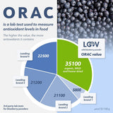 LOOV Organický prášek z lesních borůvek - zásoba na 29 dní 171 g Dobré pro Smoothies a snídaně Lyofilizované Severní Evropa Bez přidaného cukru Dehydrované produkty Naty Shop