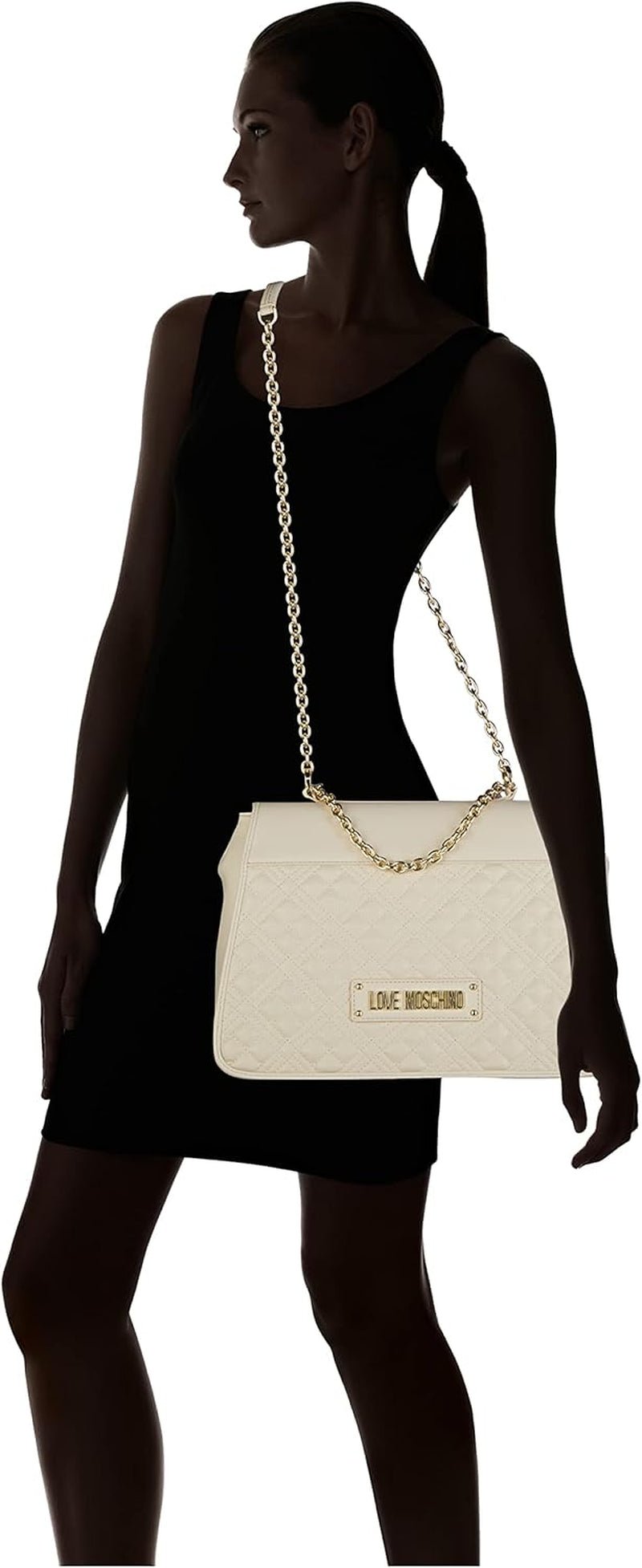 Love Moschino Borsa A Spalla taška přes rameno Dámské tašky Naty Shop