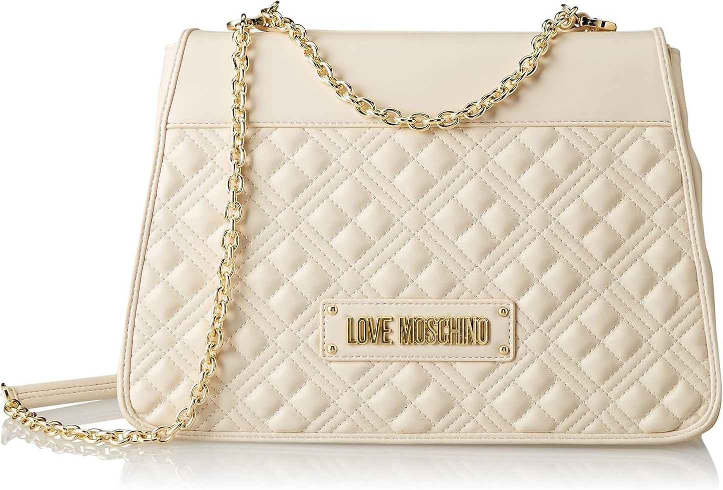 Love Moschino Borsa A Spalla taška přes rameno Dámské tašky Naty Shop Avorio