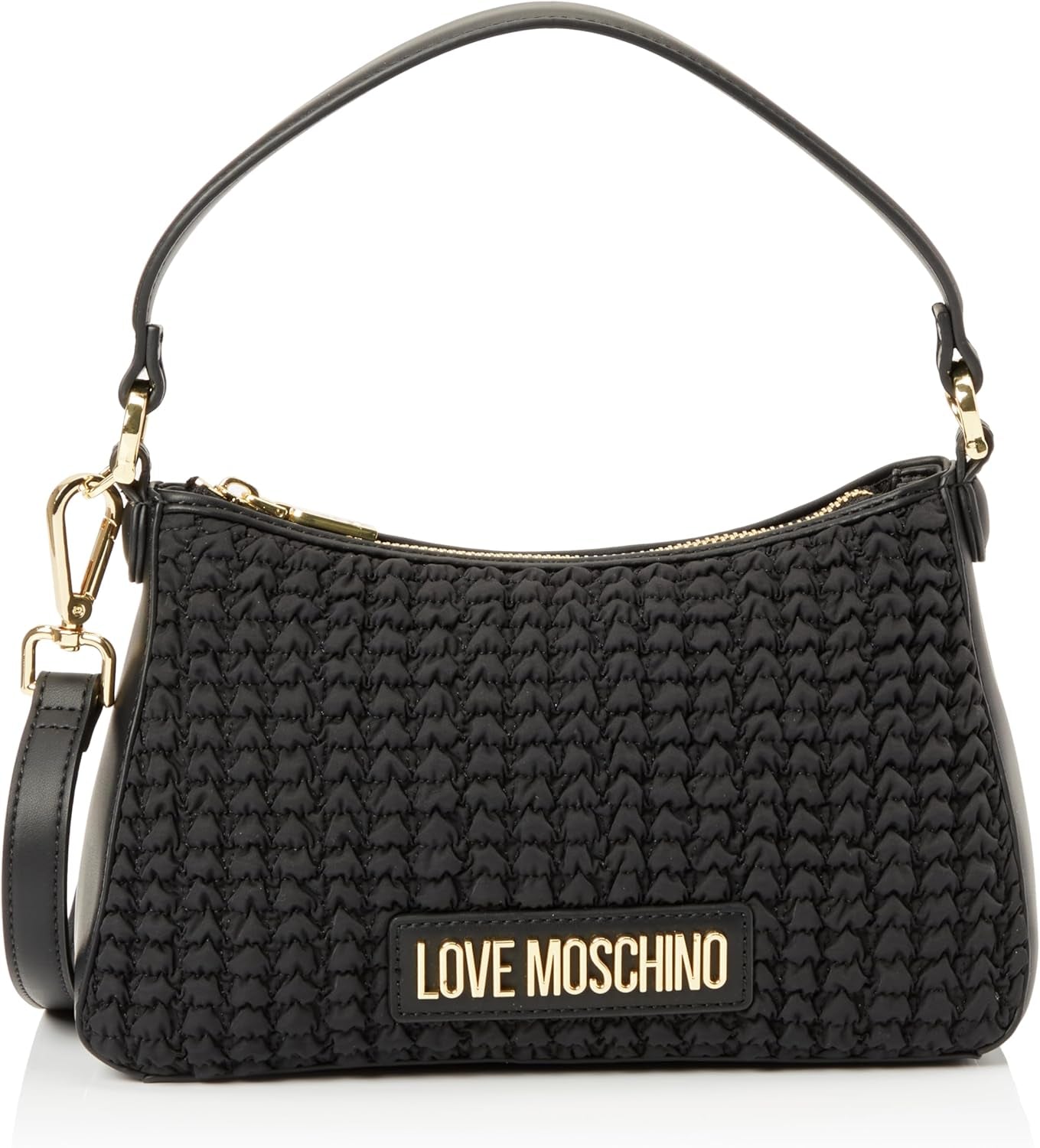 Love Moschino dámská taška, černá kabelka, černé dámské tašky Naty Shop Výchozí název