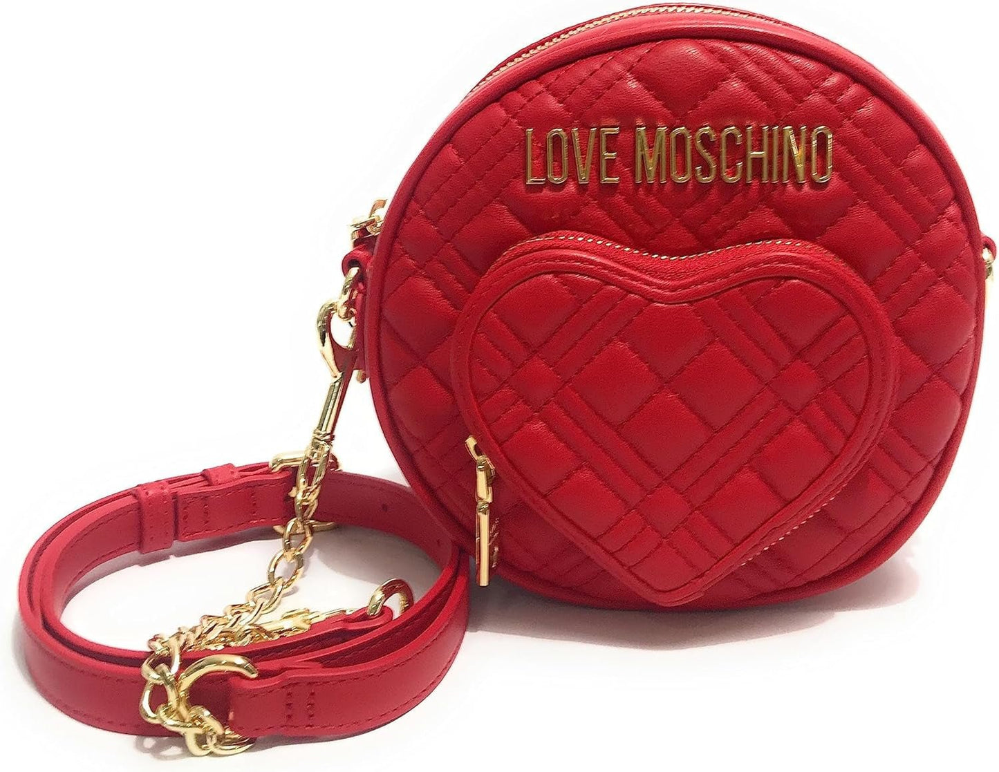 Love Moschino Jc4067pp1h taška přes rameno Dámské tašky Naty Shop Red