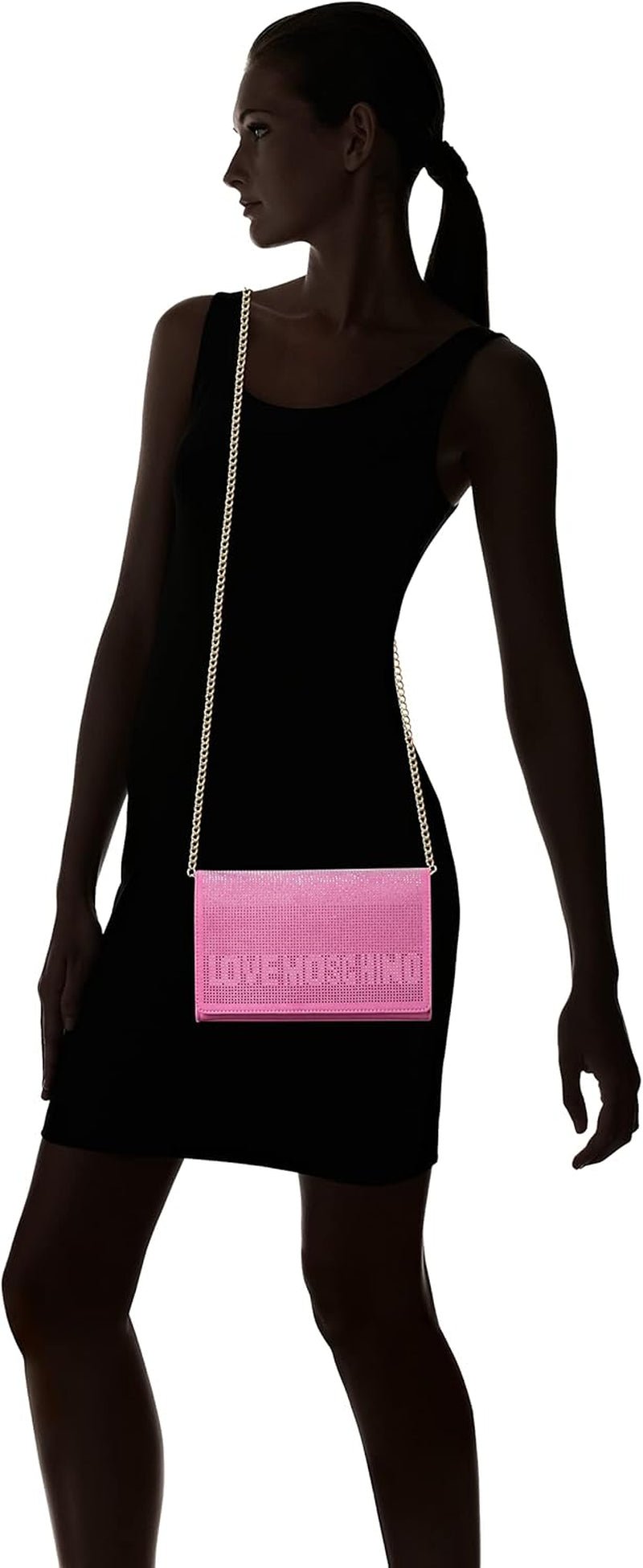 Love Moschino Jc4139pp1gly163a taška přes rameno, růžová Tašky Ženy Naty Shop