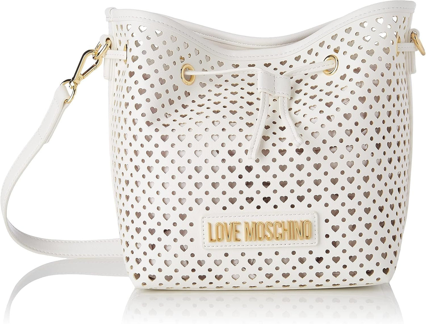 Love Moschino Jc4232pp0gkk0 taška přes rameno Dámské tašky Naty Shop White