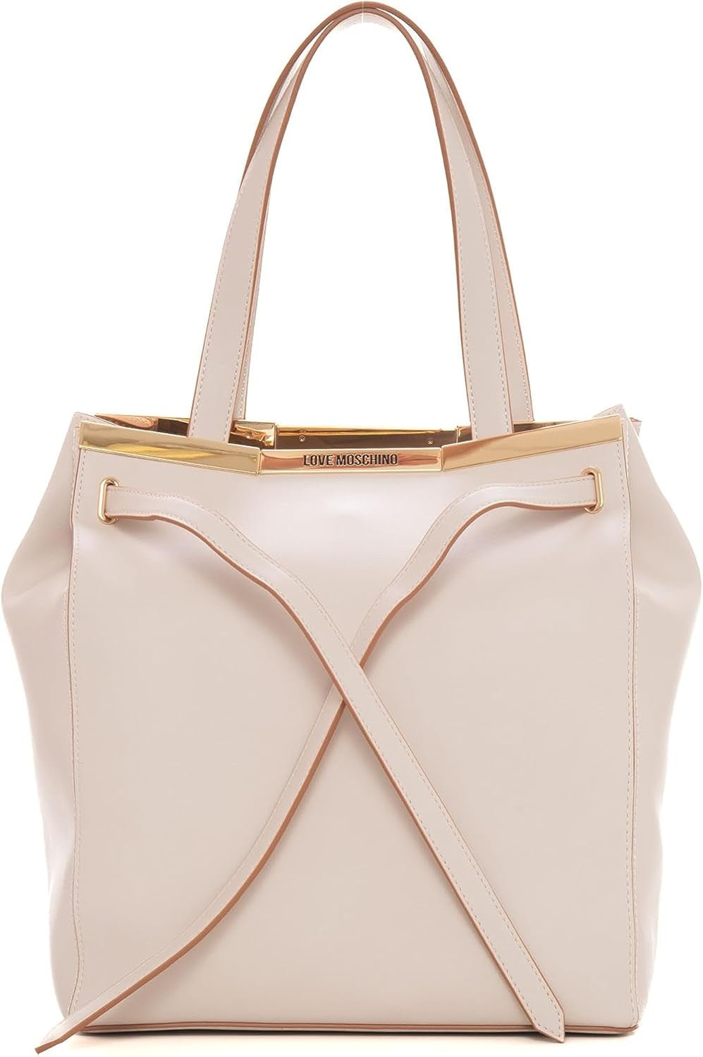 Love Moschino Jc4323pp0gkf0 taška přes rameno Dámské tašky Naty Shop Ecru