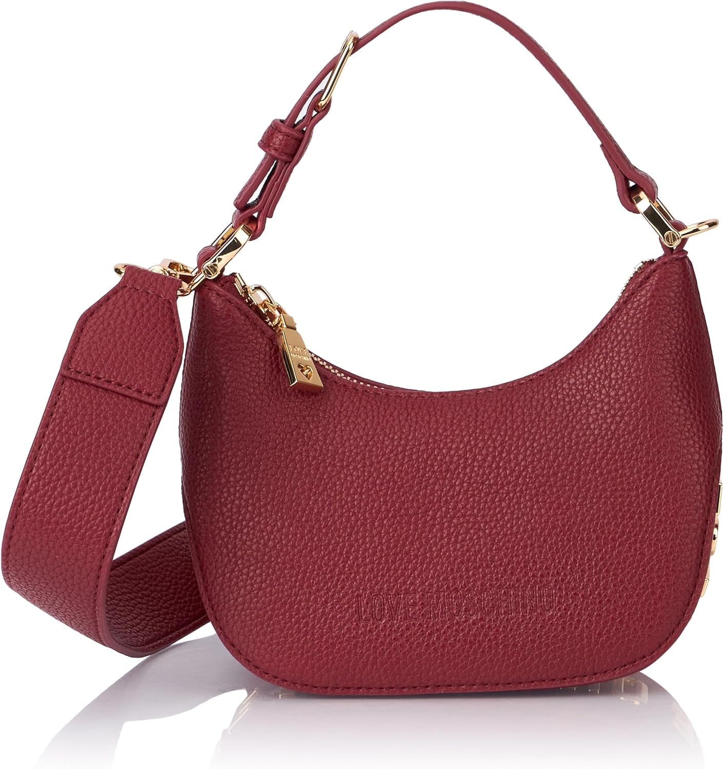Love Moschino Ladies Bag Bordeaux One Size Dámské tašky Naty Shop Výchozí název