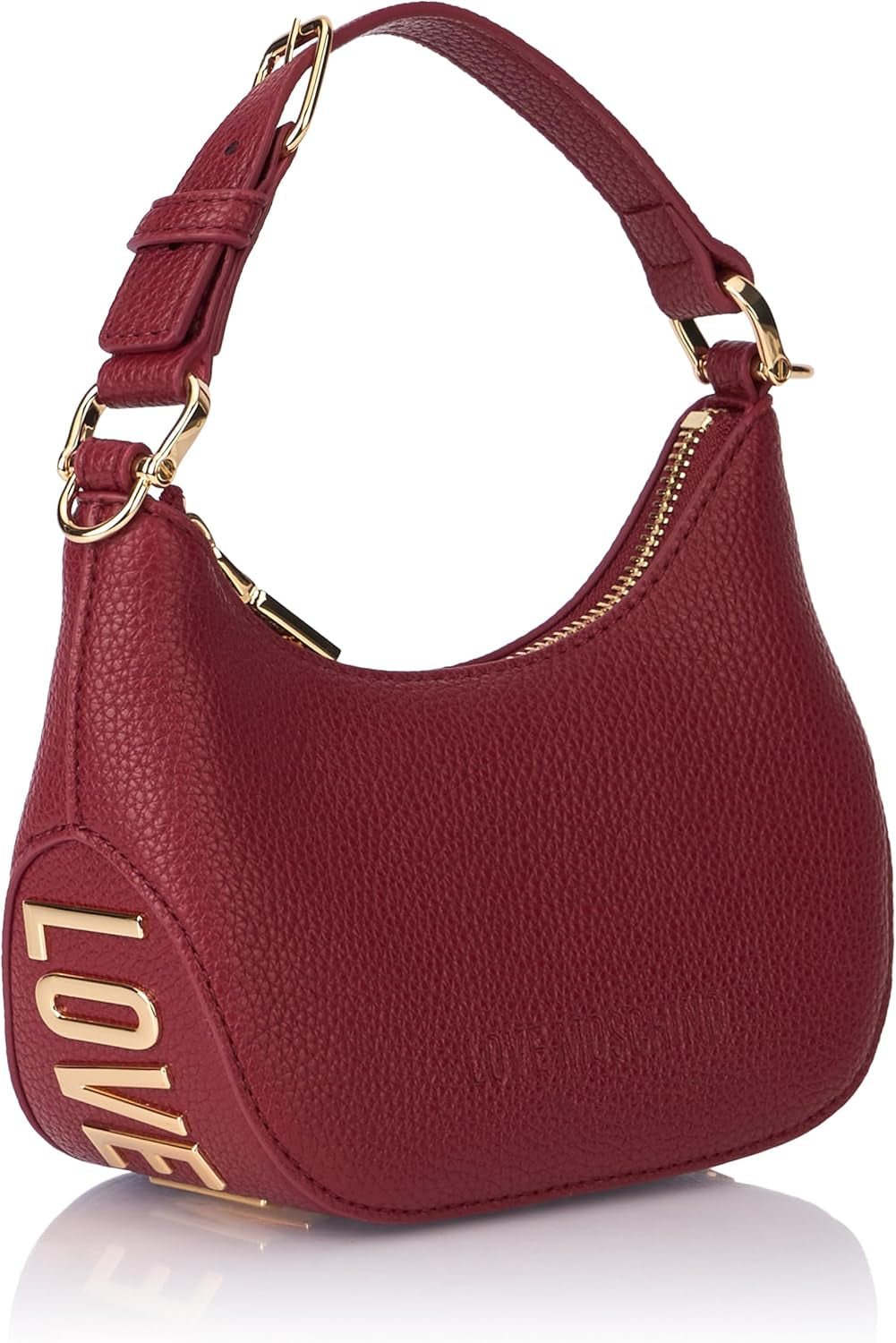 Love Moschino Ladies Bag Bordeaux One Size Dámské tašky Naty Shop