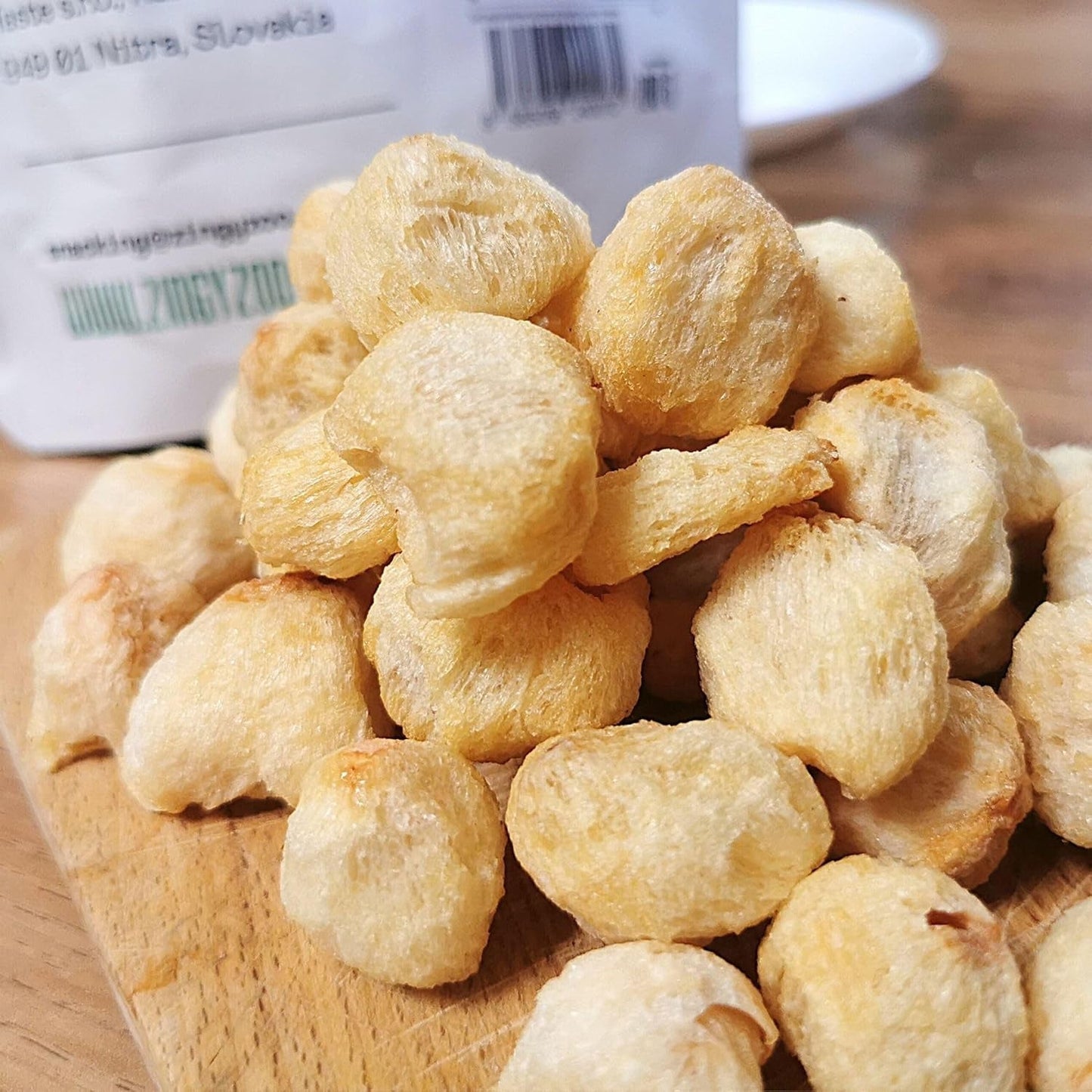 Liči sušené mrazem | 100% liči sušené mrazem sušené ovoce | přirozeně sušené veganské bezlepkové | Ne Liči šťáva Liči sirup | Mrazem sušené ovoce tropické liči | ZingyZoo Dehydratované produkty Naty Shop