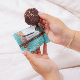 MABYEN Energy Balls Date Bio 20 ks. | Datle - Zdravé svačinky bez cukru pro těhotenství a kojení - Proteinová tyčinka se sušeným ovocem - Kakaová příchuť Dehydrované produkty Naty Shop