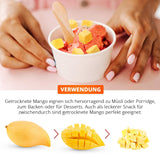 Lyofilizované mango, 250g lyofilizované ovoce, bez přísad, ovocné, vyrobeno v Německu Dehydrované produkty Naty Shop