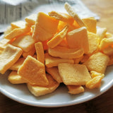 Mango sušené mrazem | Bez přidaného cukru Lyofilizované mango | Mrazem sušené mango Mango ovoce Sušené mango | Sušené mango Sušené ovoce bez přísad | Sušené mango ZingyZoo (100 g) Dehydrované produkty Naty Shop