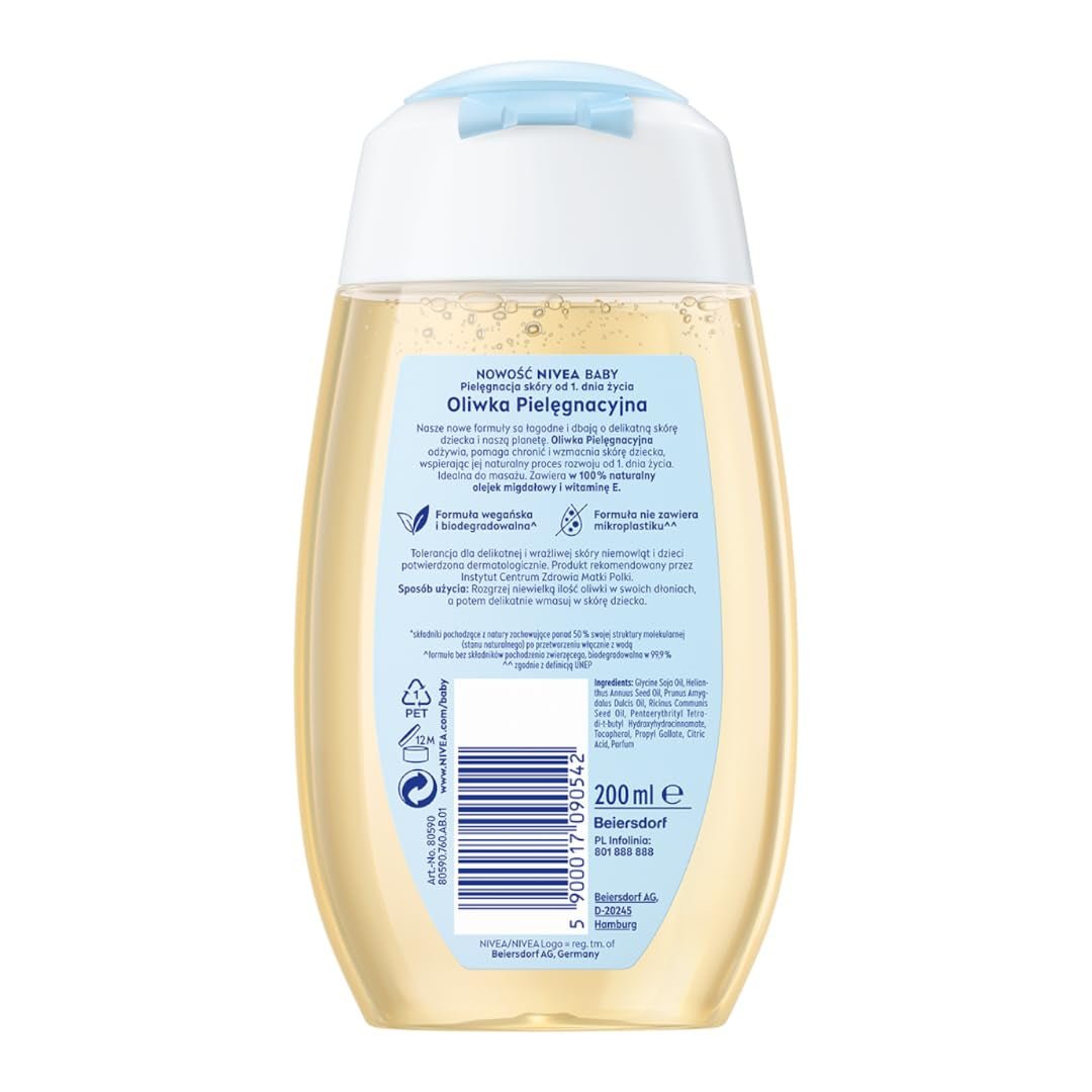 Pečující olivy, 200 ml Děti - Koupel a péče o pleť Naty Shop