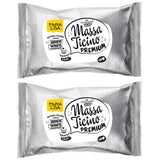 Massa Ticino Fondant White 2x 1kg - Prémiová cukrová pasta na ozdobné dorty, rolovaný fondán - ideální na dorty, modelování a dekorace - bílý fondant pro profesionální i amatérské pekaře Cukrová pasta Naty Shop Výchozí název