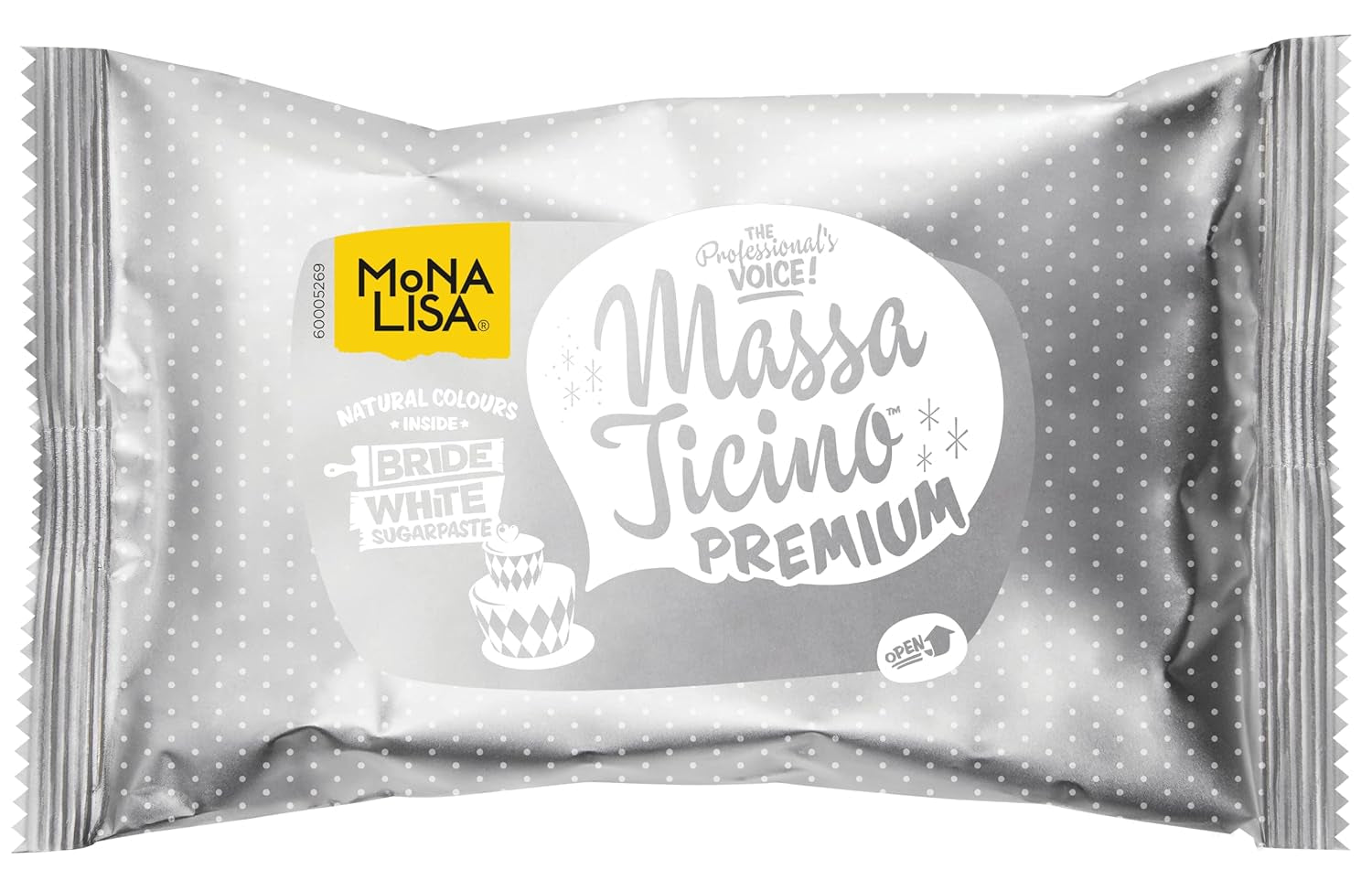 MASSA TICINOâ"¢ Cukrová pasta Bride White 1kg Cukrová pasta Naty Shop Výchozí název