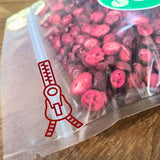 Lyofilizované brusinky bez cukru | XL 250g Lyofilizované přírodní neslazené brusinky | Lyofilizované přírodní divoké ovoce | Lyofilizované brusinky | ZingyZoo Dehydratované produkty Naty Shop