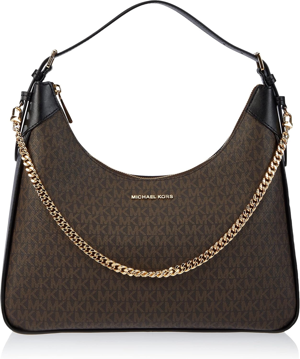 Michael Kors Wilma taška přes rameno Dámské tašky Naty Shop Hnědá/Blk