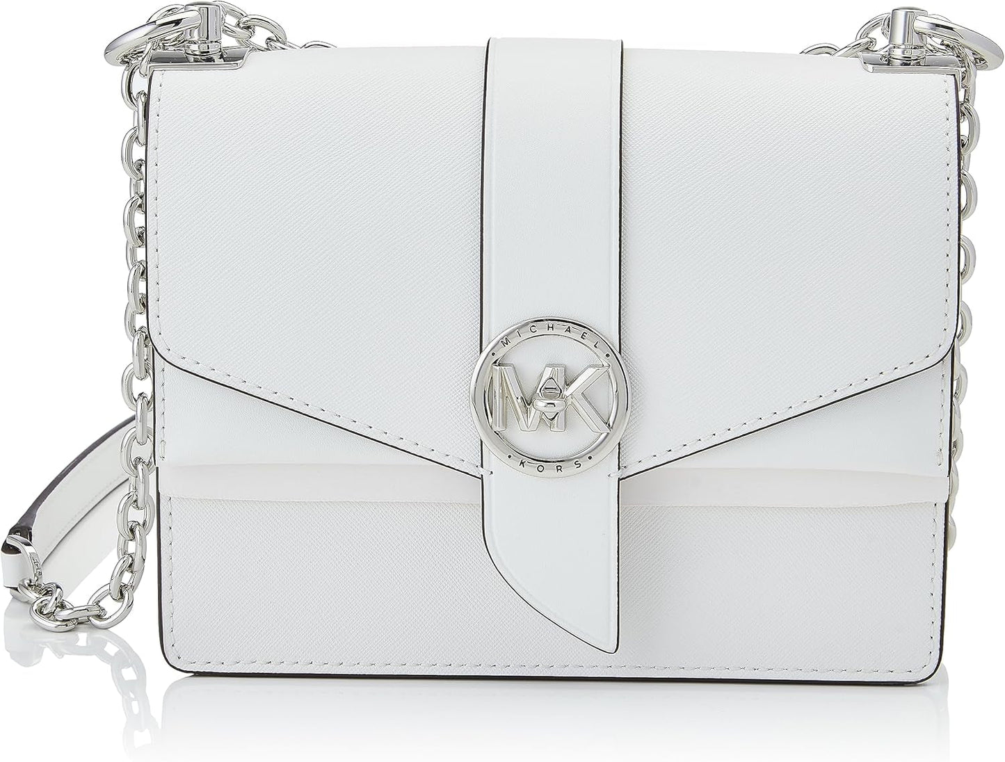 Michael Kors Greenwich Sm Conv Xbody taška Dámské tašky Naty Shop Optical bílá