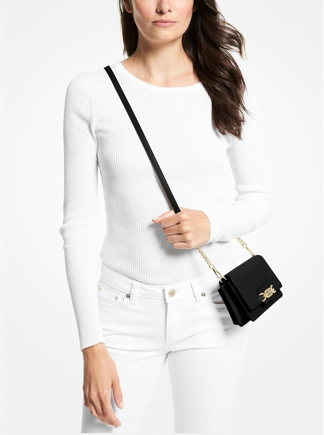 Michael Kors Ladies Heather Phn CHN Xbody Bag Dámské tašky Naty Shop