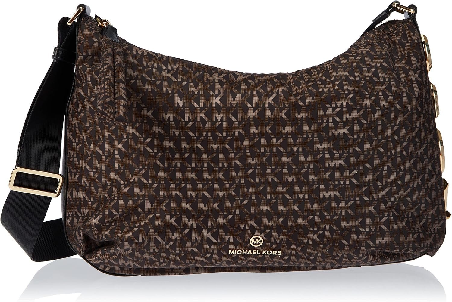Michael Kors Ladies LG Conv Msgr Leonie Bag Dámské Tašky Naty Shop Hnědá/Blk
