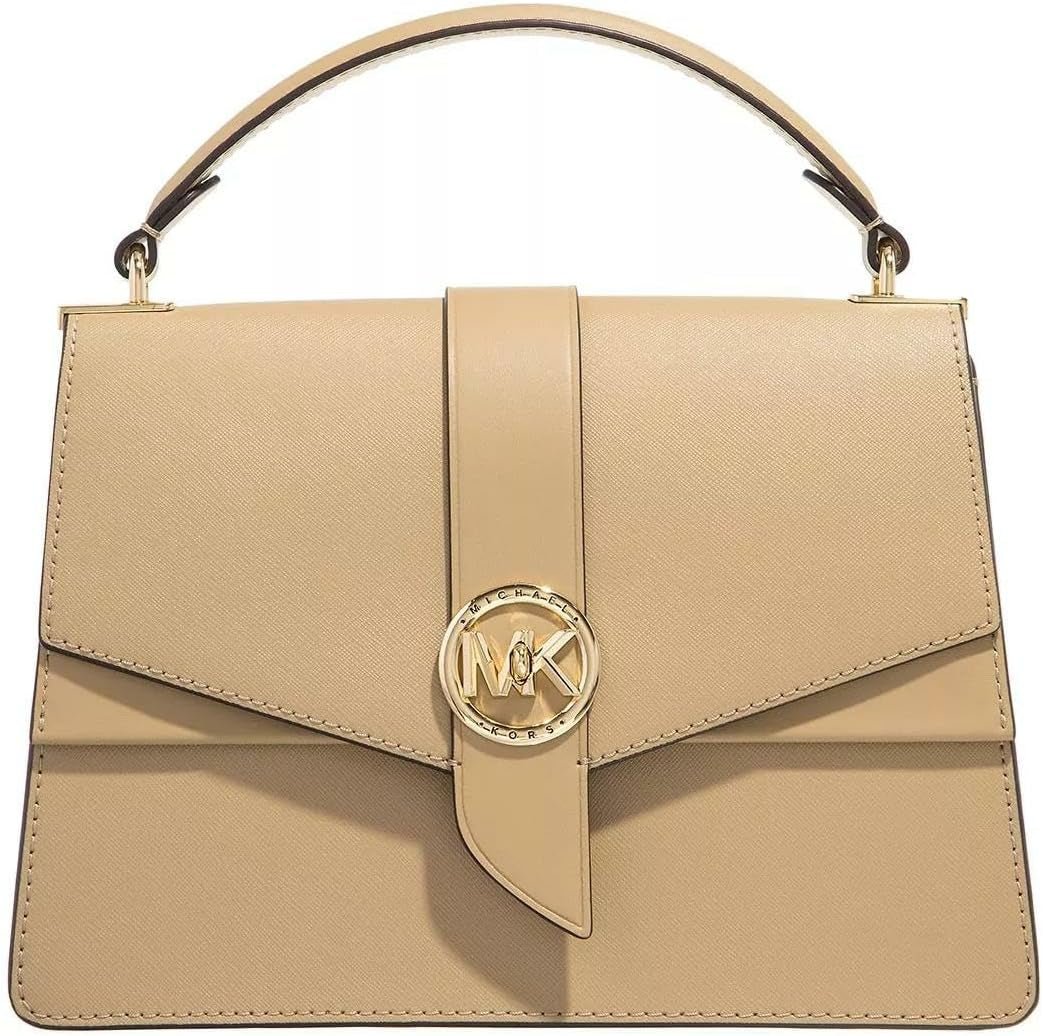 Michael Kors Ladies Md Th Satchel Green Bag Bag Women Naty Shop Camel