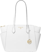 Michael Kors Marilyn Md Tz Tote Bag Women Bags Naty Shop Optical white