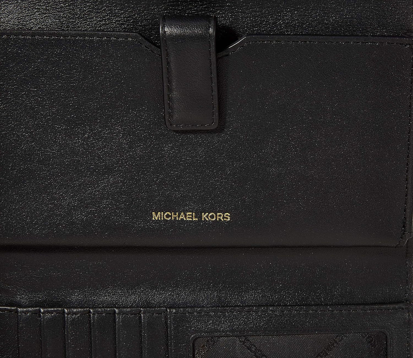 Dámský držák na kreditní karty Michael Kors, Marrón (zavazadlo), 2,5 x 9,5 x 11,4 cm (D x V) Dámská peněženka Naty Shop