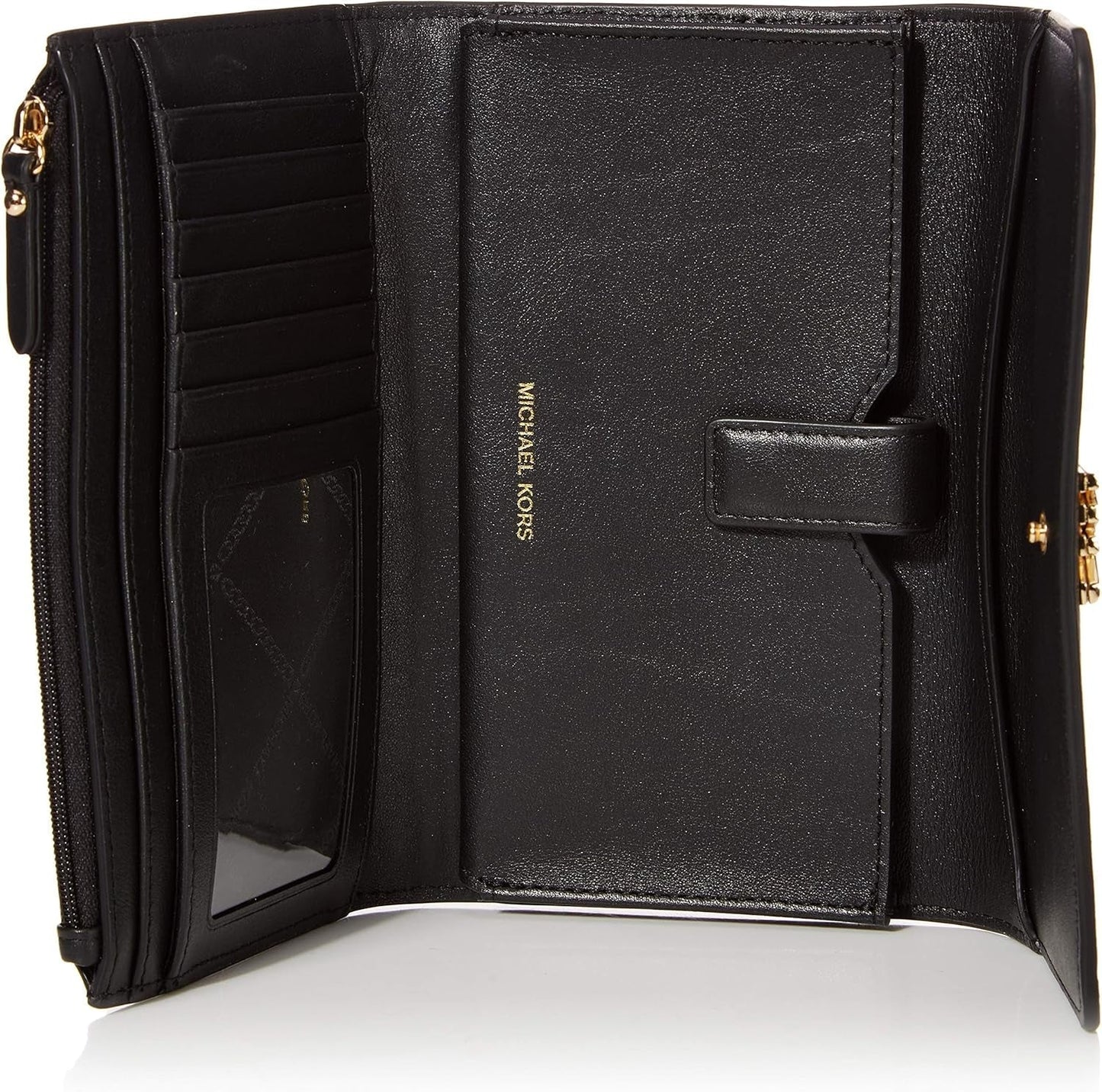 Dámský držák na kreditní karty Michael Kors, Marrón (zavazadlo), 2,5 x 9,5 x 11,4 cm (D x V) Dámská peněženka Naty Shop
